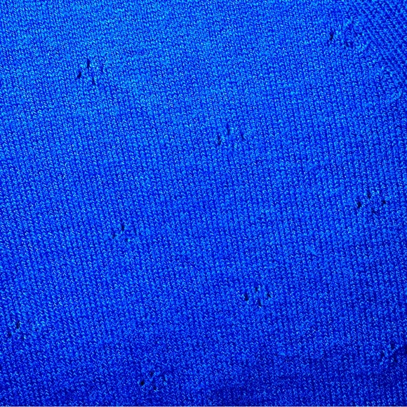 Stylish Blue Women's Cardigan - Picture 3 of 5